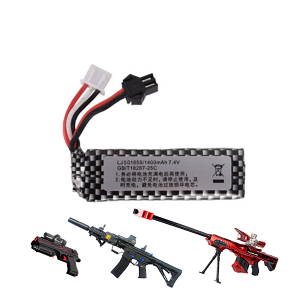 Rc Hobby & Maskinservice I Eskilstuna - 7.4V 1400Mah 25C 501855 Pin Lipo