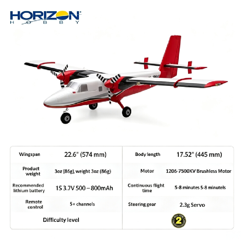Rc Planes Horizon Hobby - Horizon Hobby Umx Twin Otter Rc