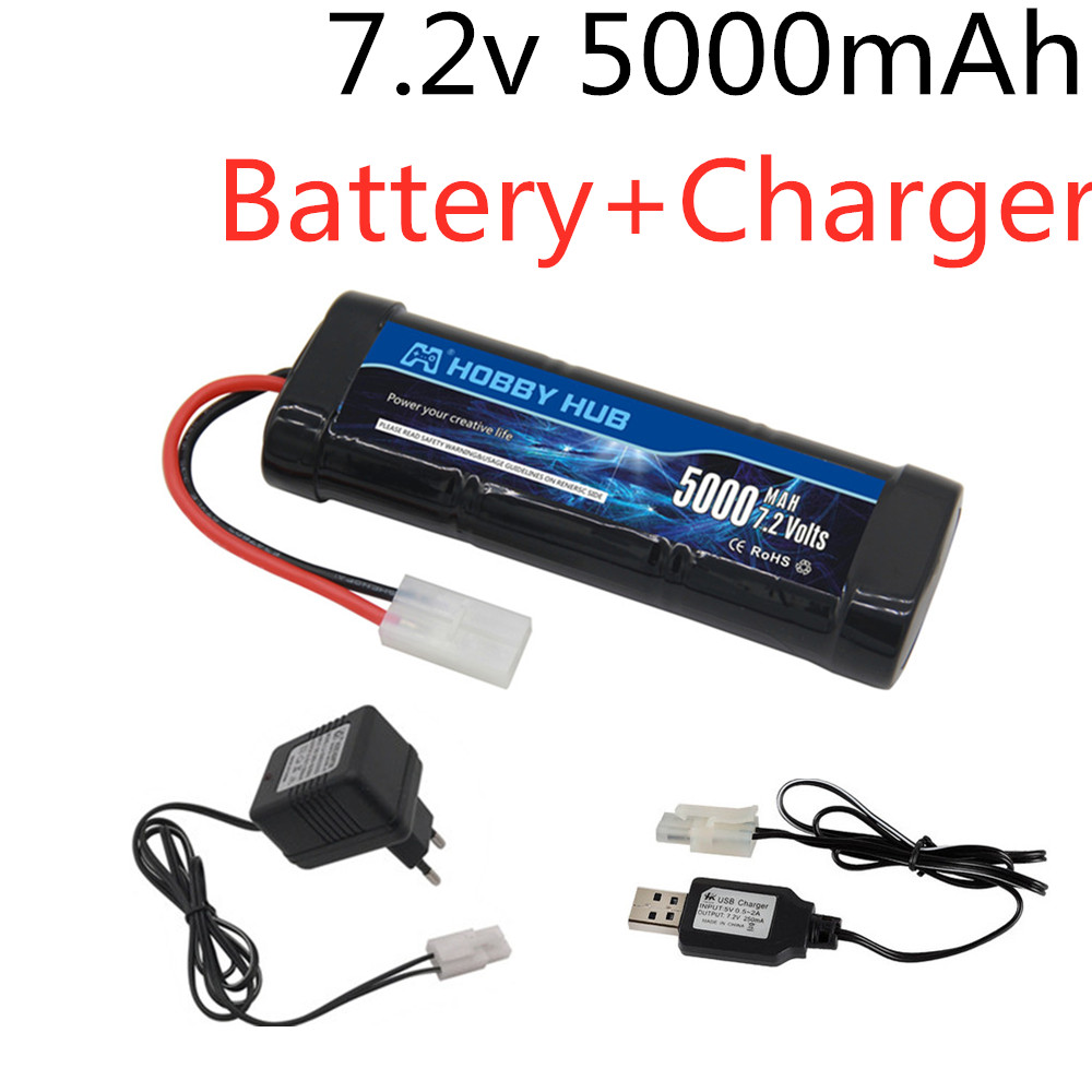 7.2V 5000 MAh Ni-MH Pin Với Sơ - đánh giá và giá Rc Hobby & Maskinservice I Eskilstuna
