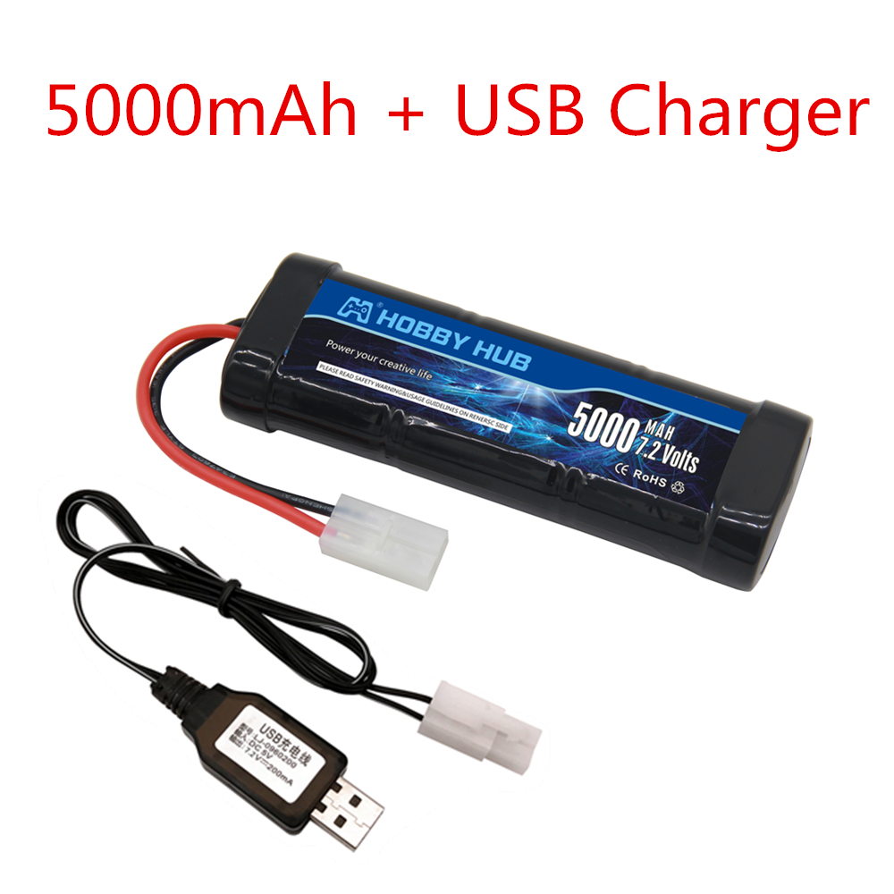 7.2V 5000 MAh Ni-MH Pin Với Sơ - đánh giá và giá Rc Hobby & Maskinservice I Eskilstuna