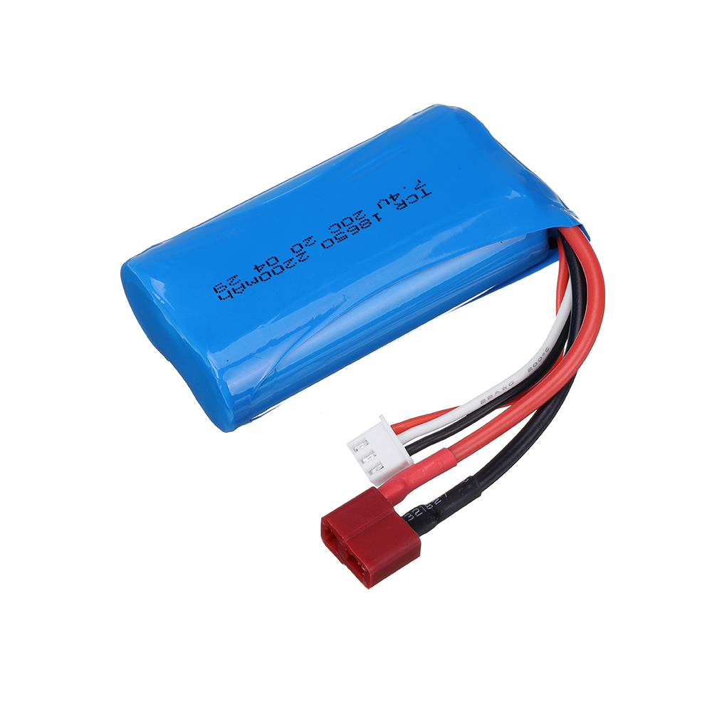 7.4V 2200mAh 18650 Lipo Batery - đánh giá và giá Rc Hobby & Maskinservice I Eskilstuna