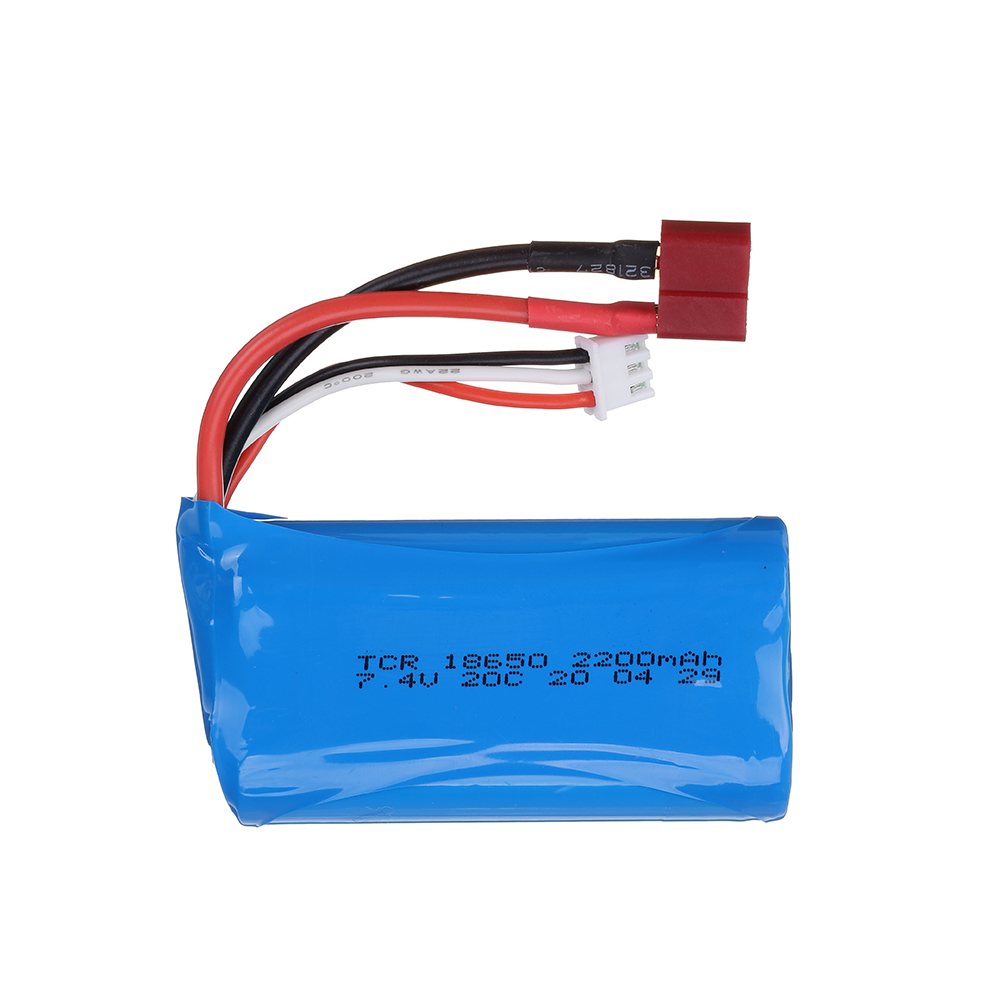 7.4V 2200mAh 18650 Lipo Batery - đánh giá và giá Rc Hobby & Maskinservice I Eskilstuna
