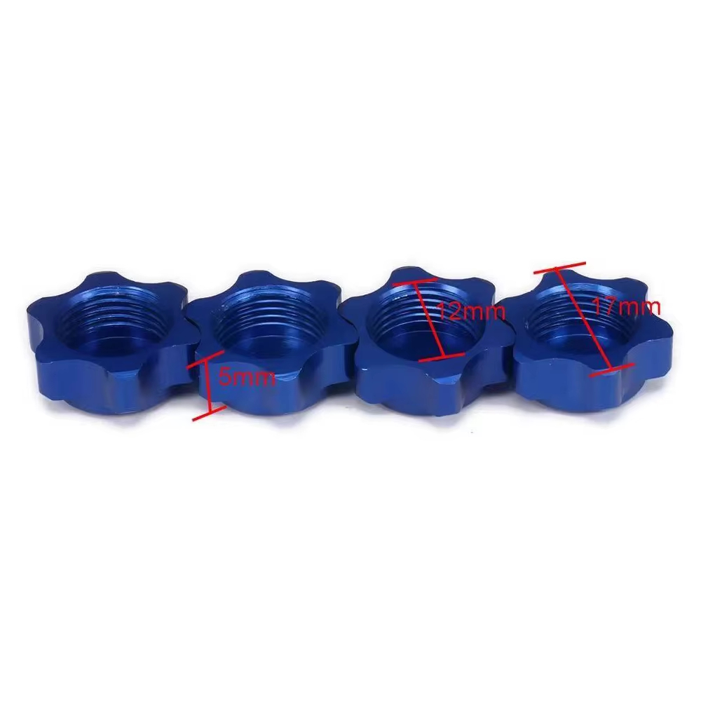 17mm Aluminum Wheel Hub Hex Nu - đánh giá và giá Rc Hobby & Maskinservice I Eskilstuna