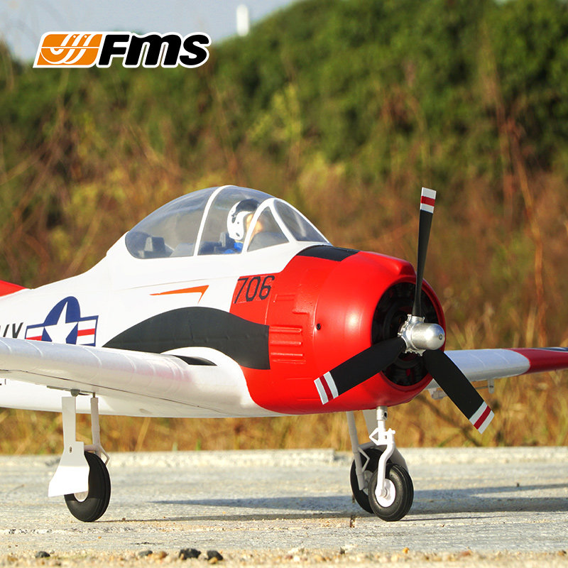 New FMS T28 Trojan 800Mm Rc Fi - đánh giá và giá Rc Planes Horizon Hobby