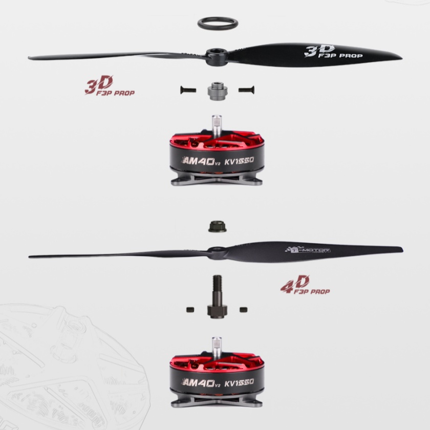 T-Hobby AM40 V2 3D/4D 2-3S Pow - đánh giá và giá Rc Hobby & Maskinservice I Eskilstuna