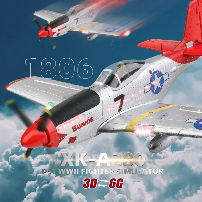 WLtoys XK A280 RC Airplane P51 - đánh giá và giá Rc Planes Horizon Hobby