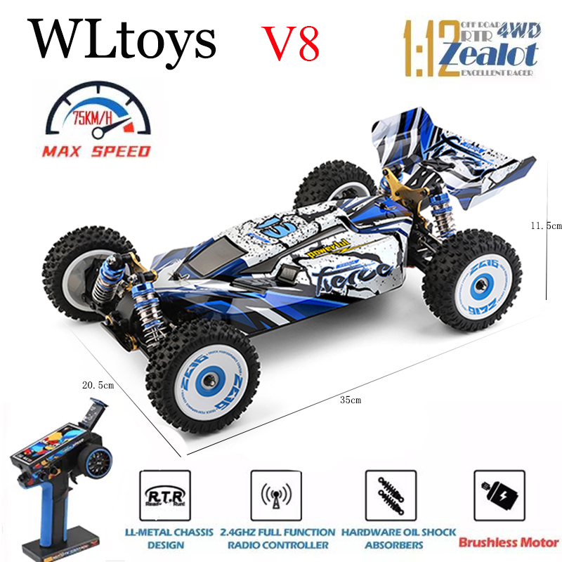 WLtoys 124017 124007 75KM/H  R - đánh giá và giá Rc Hobby Workbench
