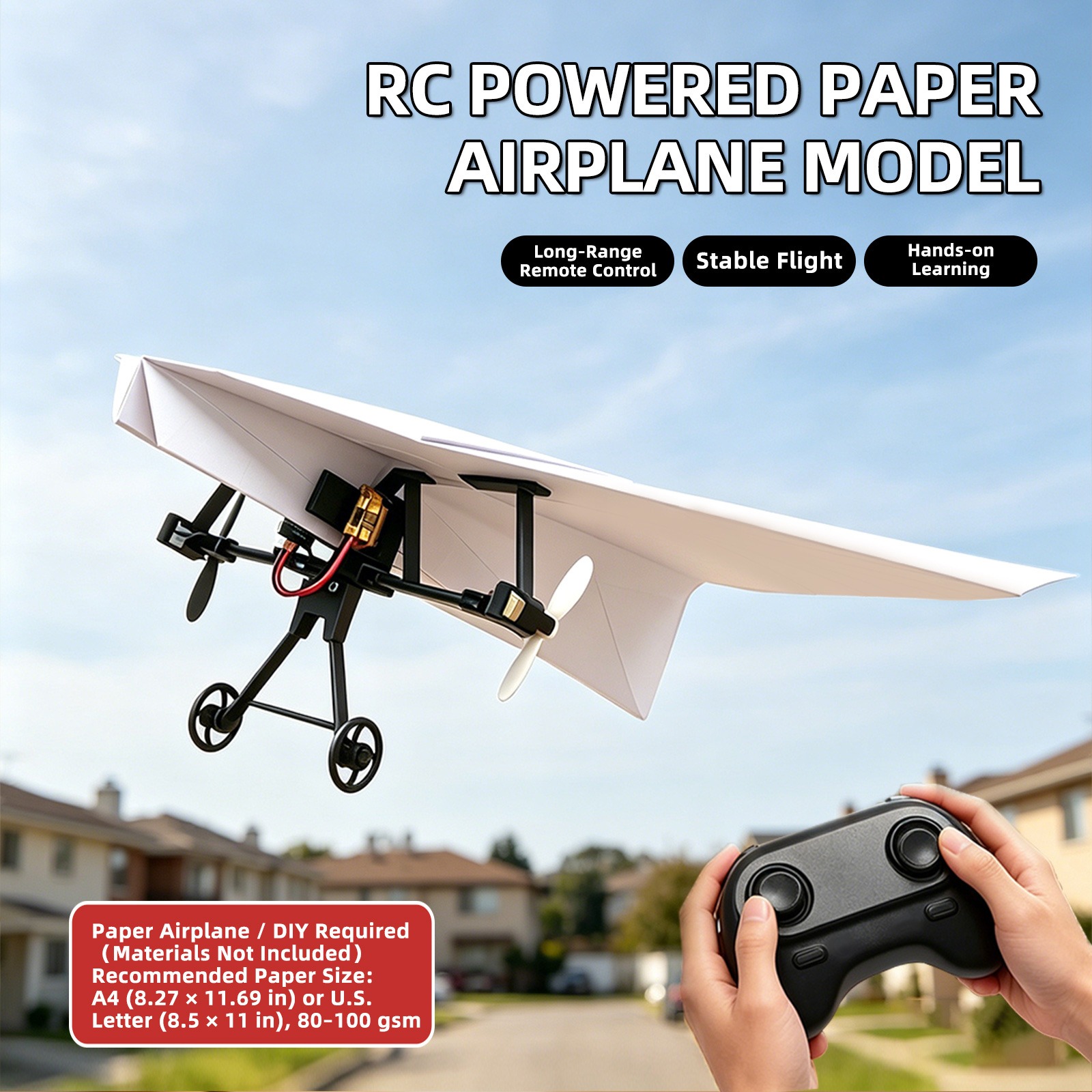 RC Plane Remote Control Paper  - đánh giá và giá Rc Planes Horizon Hobby