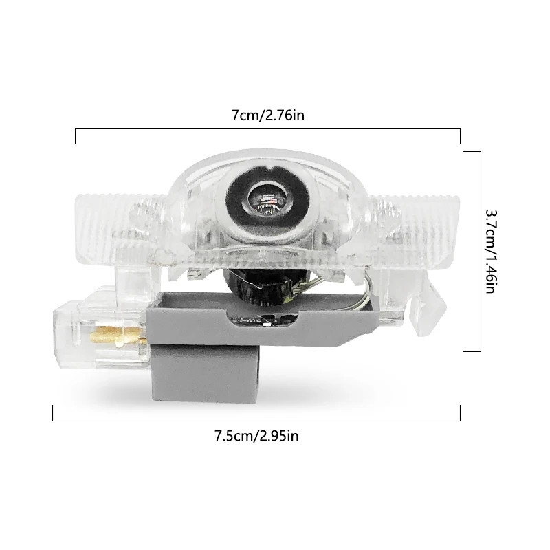 2Pcs LED Projector Lamp Car Do - đánh giá và giá Rc Hobby Workbench