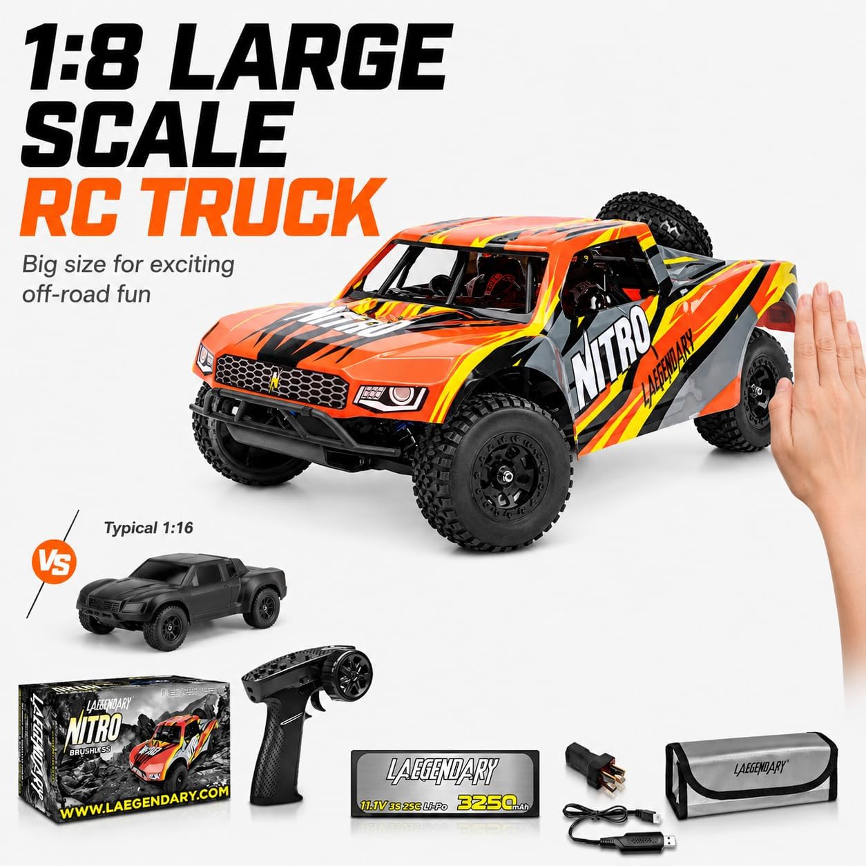 All-Wheel Drive 2.4GHz Short C - đánh giá và giá Rc Roc Hobby